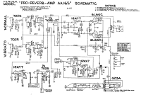 Fender Pro-Reverb-AA165 - Schematic 